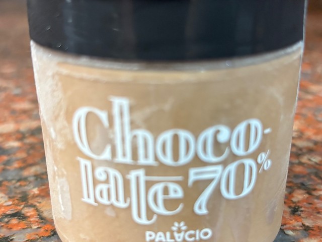 Helado de chocolate al 70%