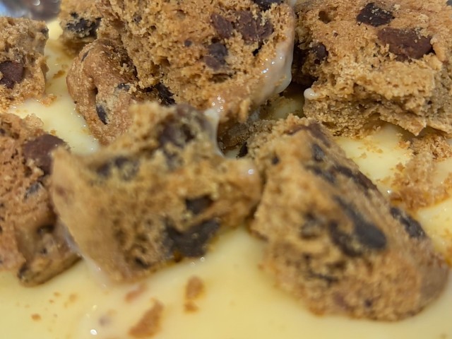 Cremoso de limón cookies con chocolate 