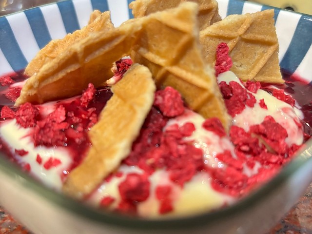 Nuestra versión de la tarta de queso y frutos rojos 