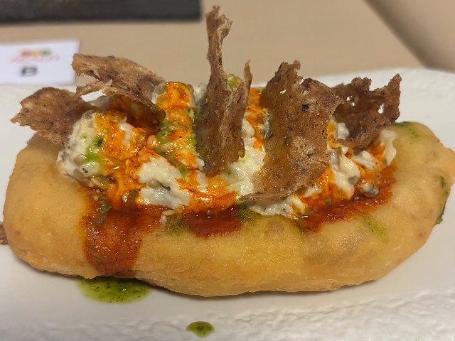 Coca frita de berenjena (ganadora de la mejor coca del mundo 2026)